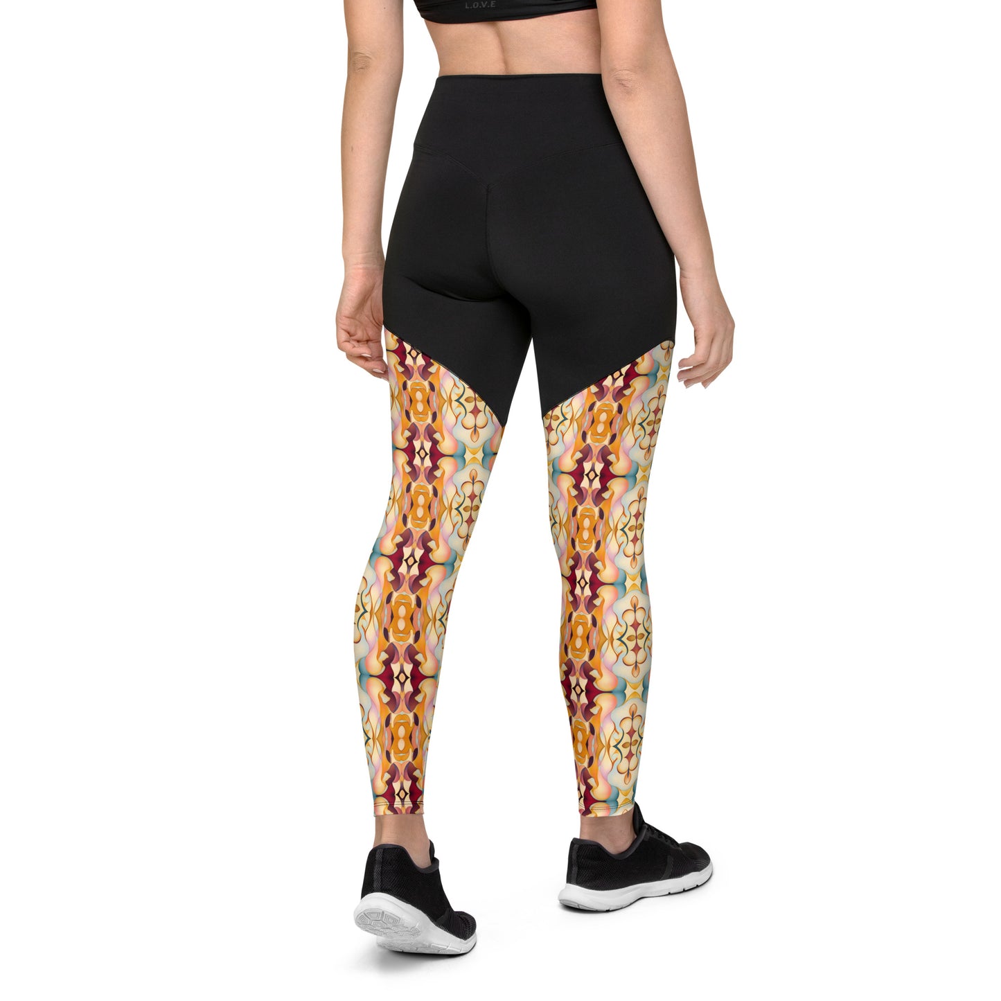 DMV 0384 Classic Boho Sports Leggings