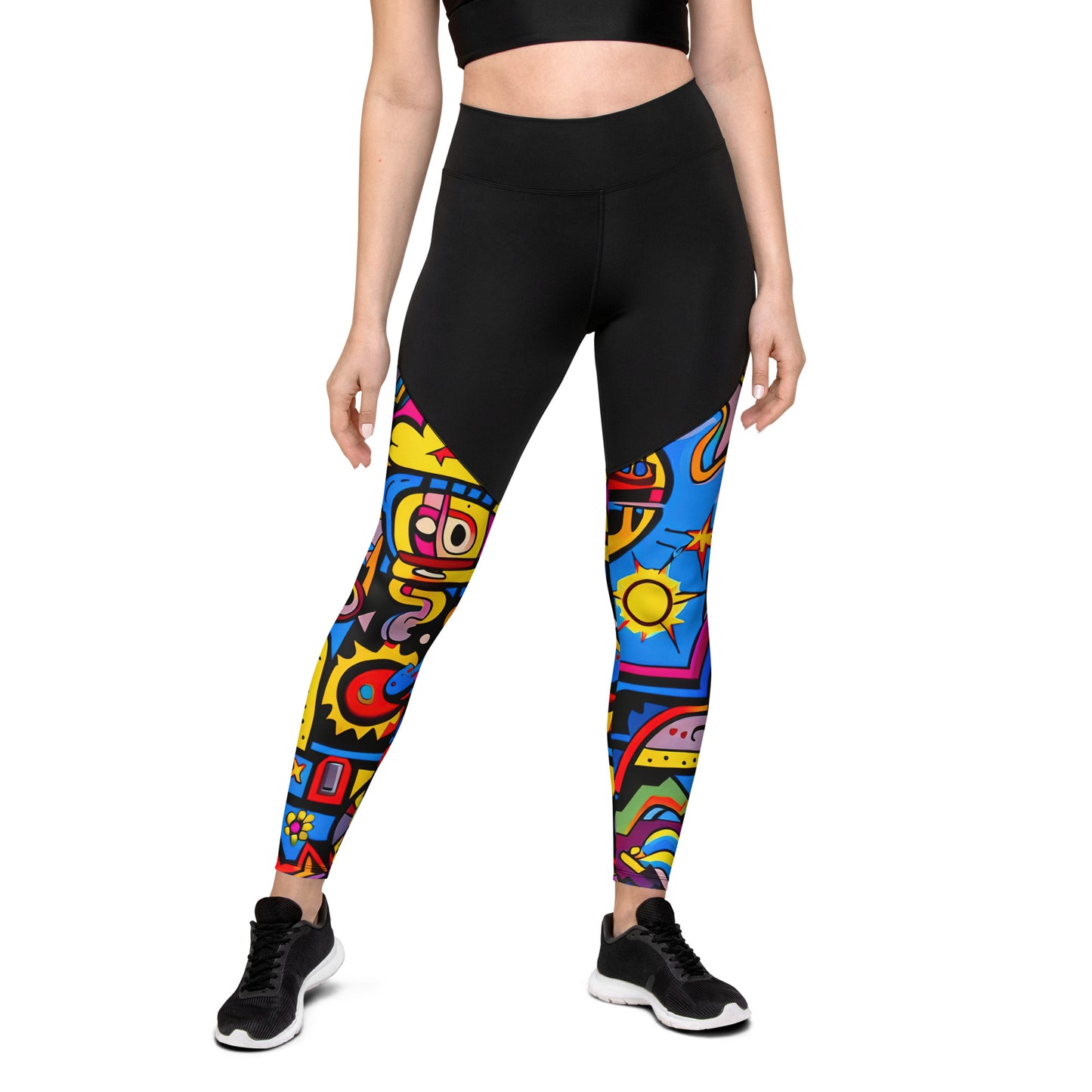 DMV 0235 Psy Art Sports Leggings