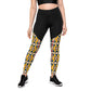 DMV 0236 Vintage Artsy Sports Leggings