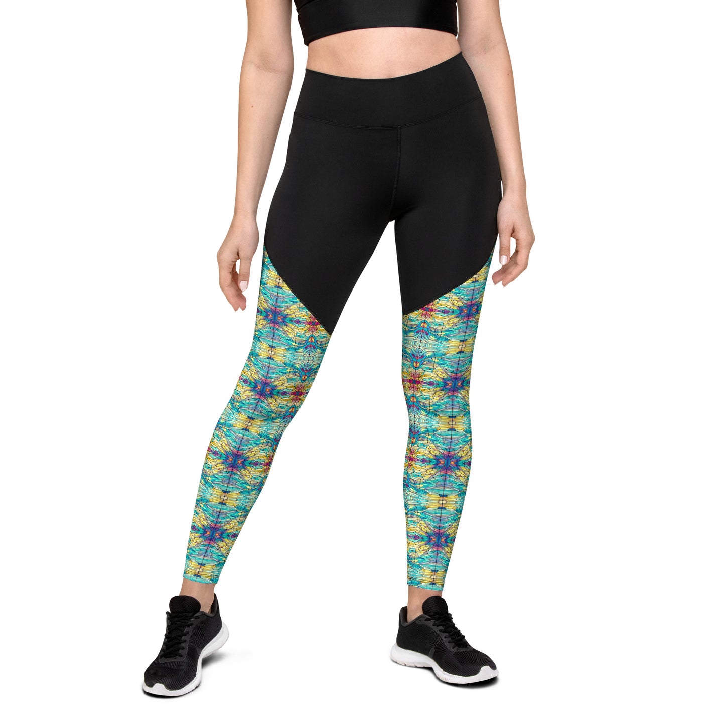 DMV 0231 Chic Boho Sports Leggings