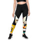 DMV 0055 Retro Art Sports Leggings