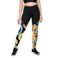 DMV 0242 Retro Art Sports Leggings