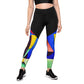 DMV 0255 Retro Art Sports Leggings