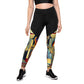 DMV 0237 Retro Art Sports Leggings