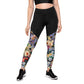 DMV 0114 Floral Sports Leggings