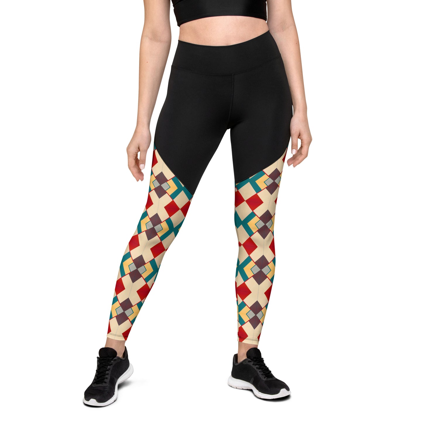 DMV 0129 Classic Boho Sports Leggings