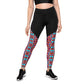 DMV 0094 Vintage Artsy Sports Leggings