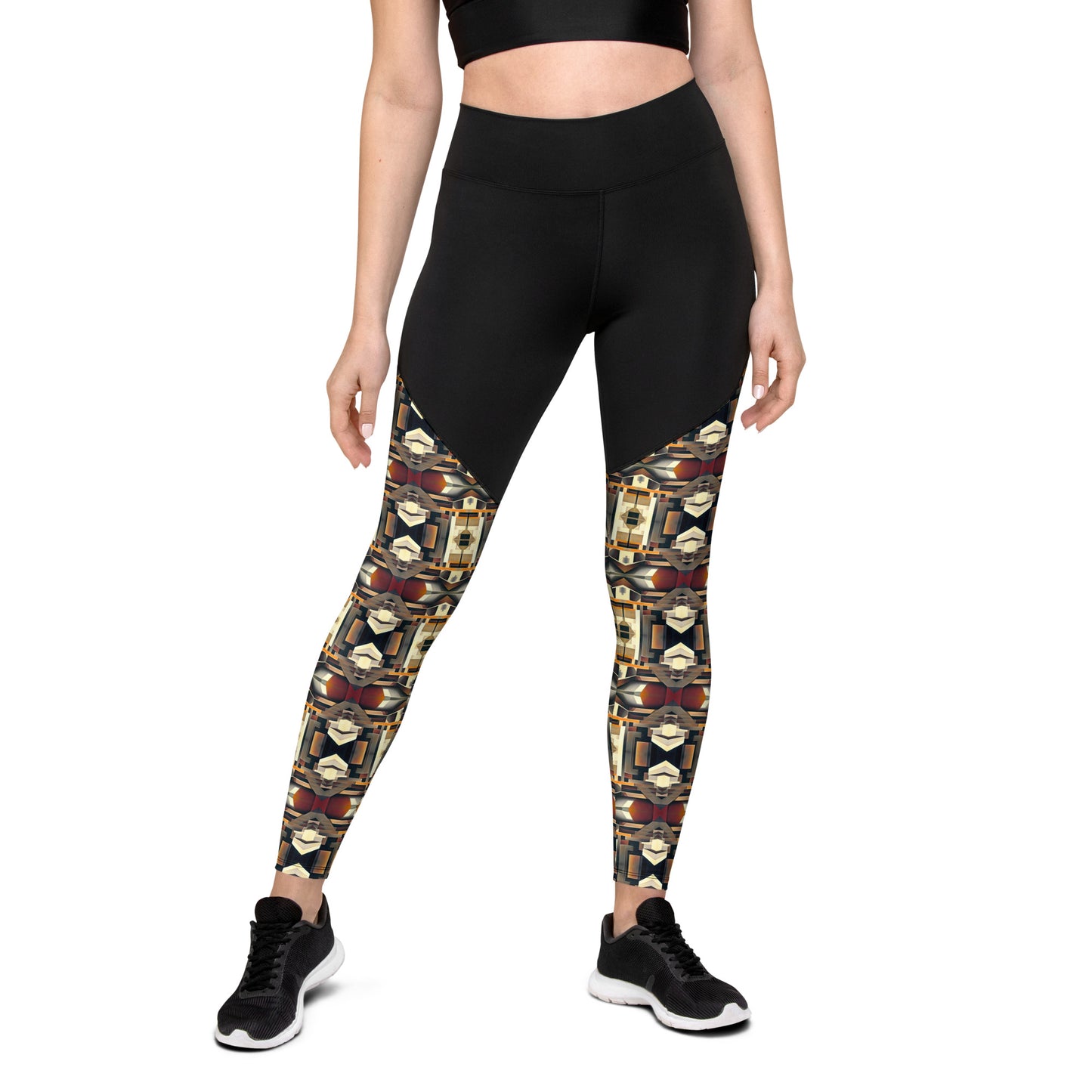 DMV 0247 Geo Boho Sports Leggings