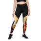 DMV 0251 Abstract Art Sports Leggings