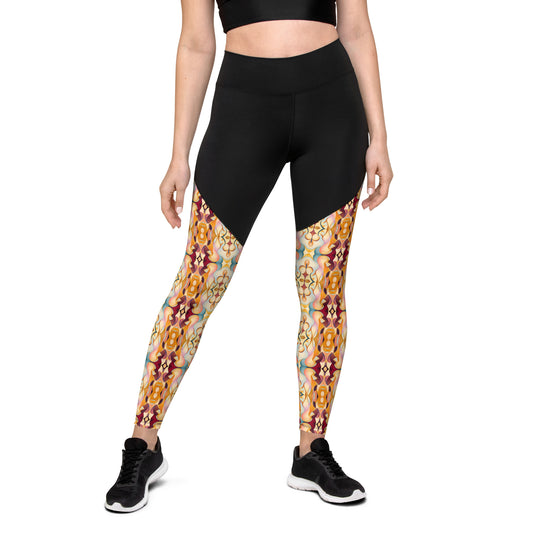 DMV 0384 Classic Boho Sports Leggings