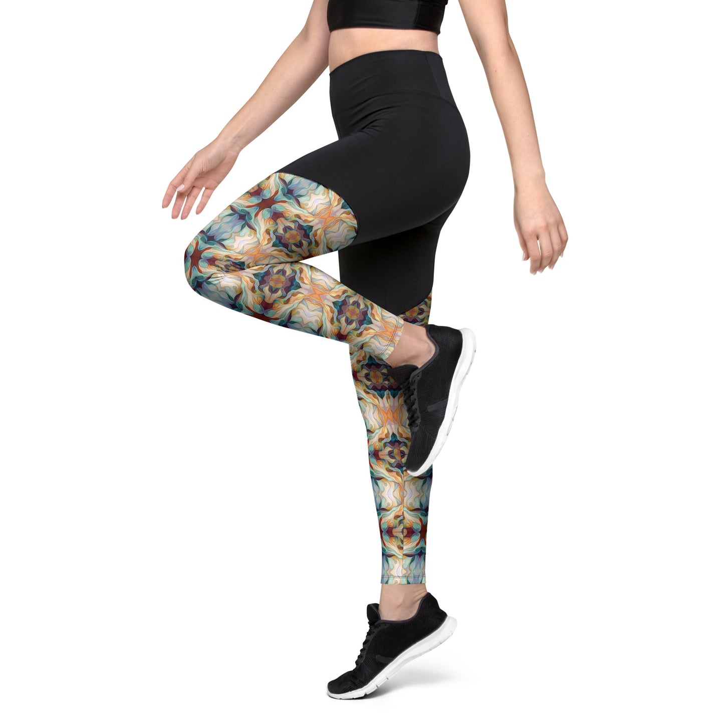 DMV 0273 Chic Boho Sports Leggings