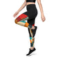 DMV 0282 Abstract Art Sports Leggings