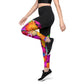 DMV 0238 Floral Sports Leggings