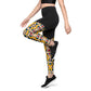 DMV 0236 Vintage Artsy Sports Leggings