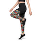 DMV 0269 Vintage Artsy Sports Leggings