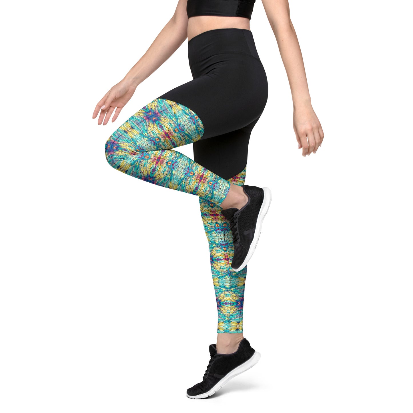 DMV 0231 Chic Boho Sports Leggings