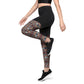 DMV 0007 Conceptual Artsy Sports Leggings