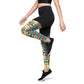 DMV 0044 Vintage Artsy Sports Leggings