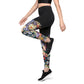 DMV 0114 Floral Sports Leggings