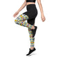 DMV 0102 Vintage Artsy Sports Leggings