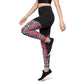 DMV 0094 Vintage Artsy Sports Leggings