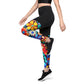 DMV 0257 Floral Sports Leggings