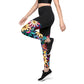 DMV 0265 Floral Sports Leggings