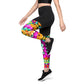 DMV 0250 Floral Sports Leggings