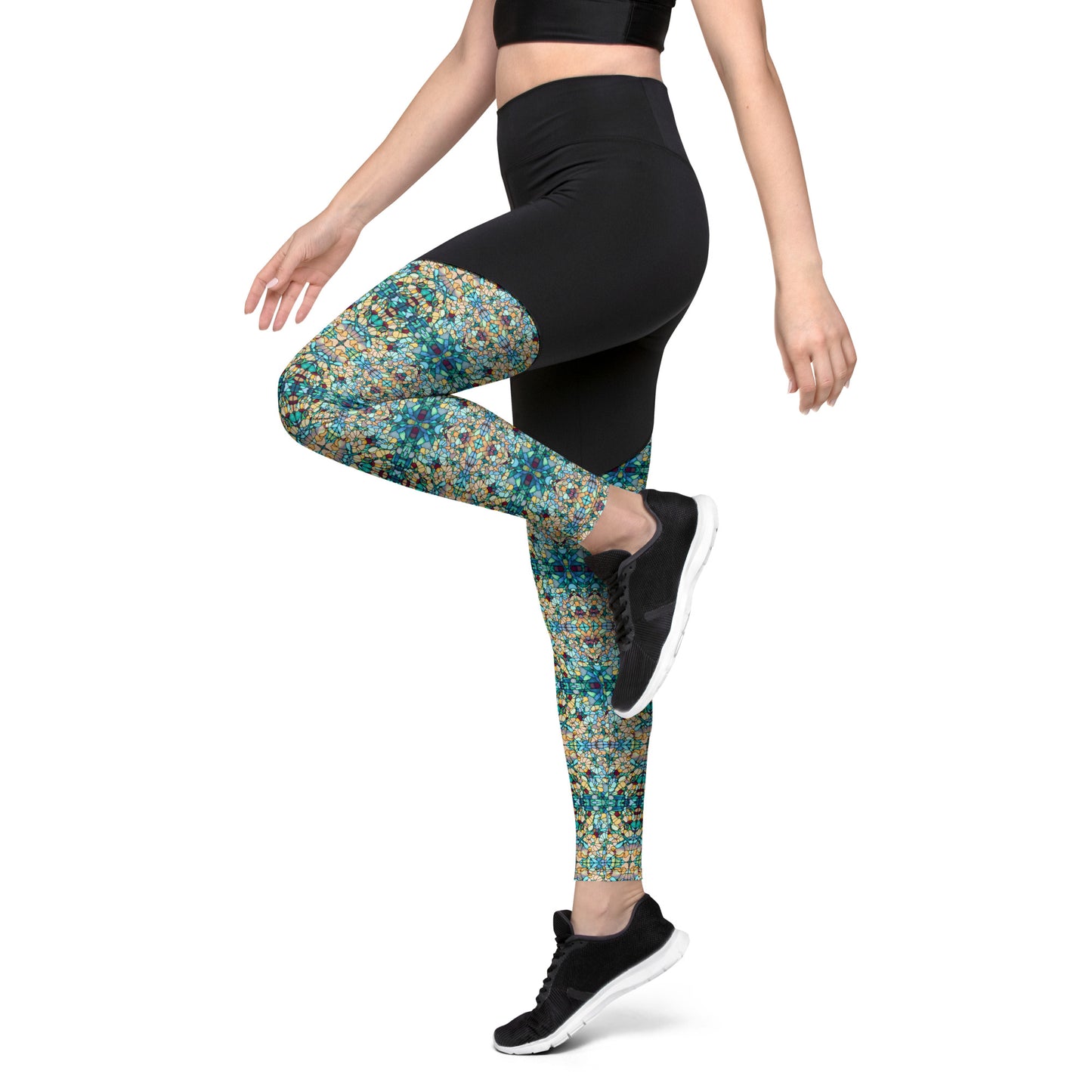 DMV 0254 Chic Boho Sports Leggings