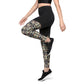 DMV 0133 Conceptual Artsy Sports Leggings