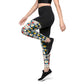 DMV 0139 Vintage Artsy Sports Leggings