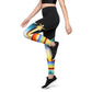 DMV 0262 Retro Art Sports Leggings