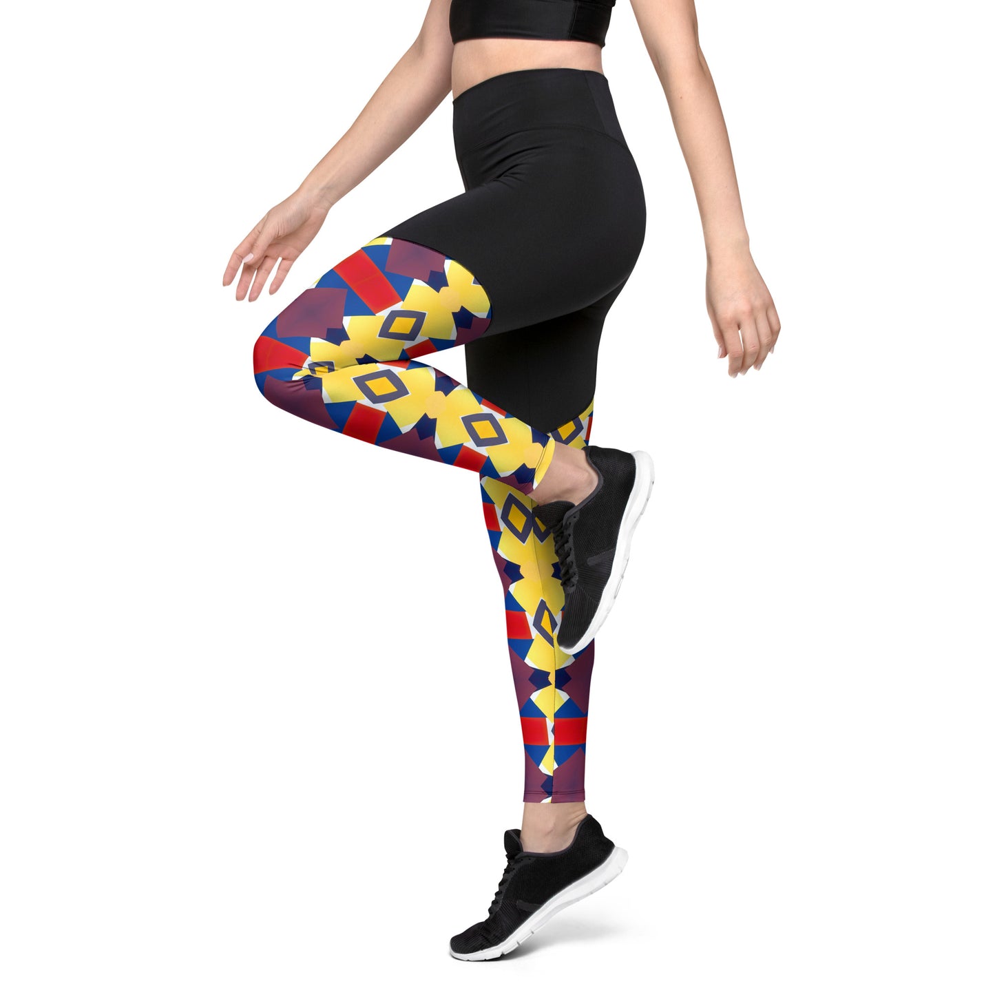 DMV 0418 Classic Boho Sports Leggings