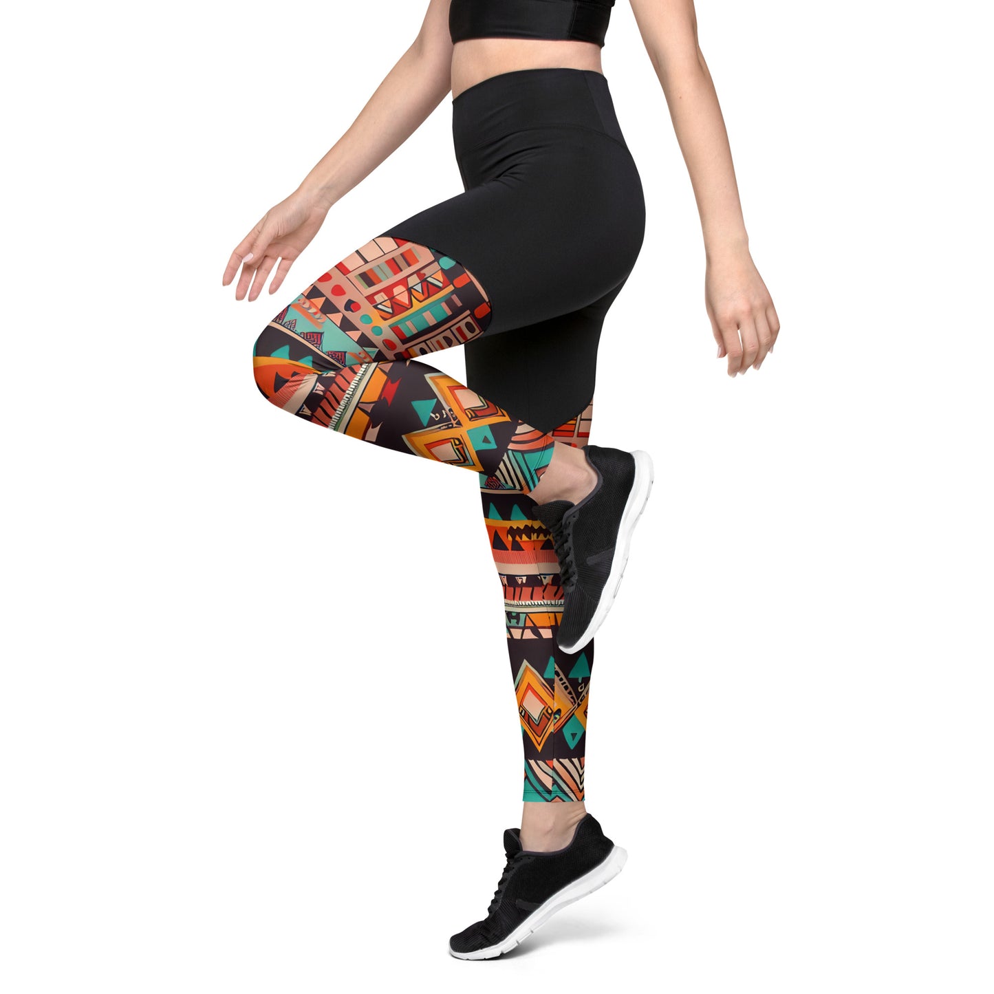 DMV 0415 Boho Sports Leggings