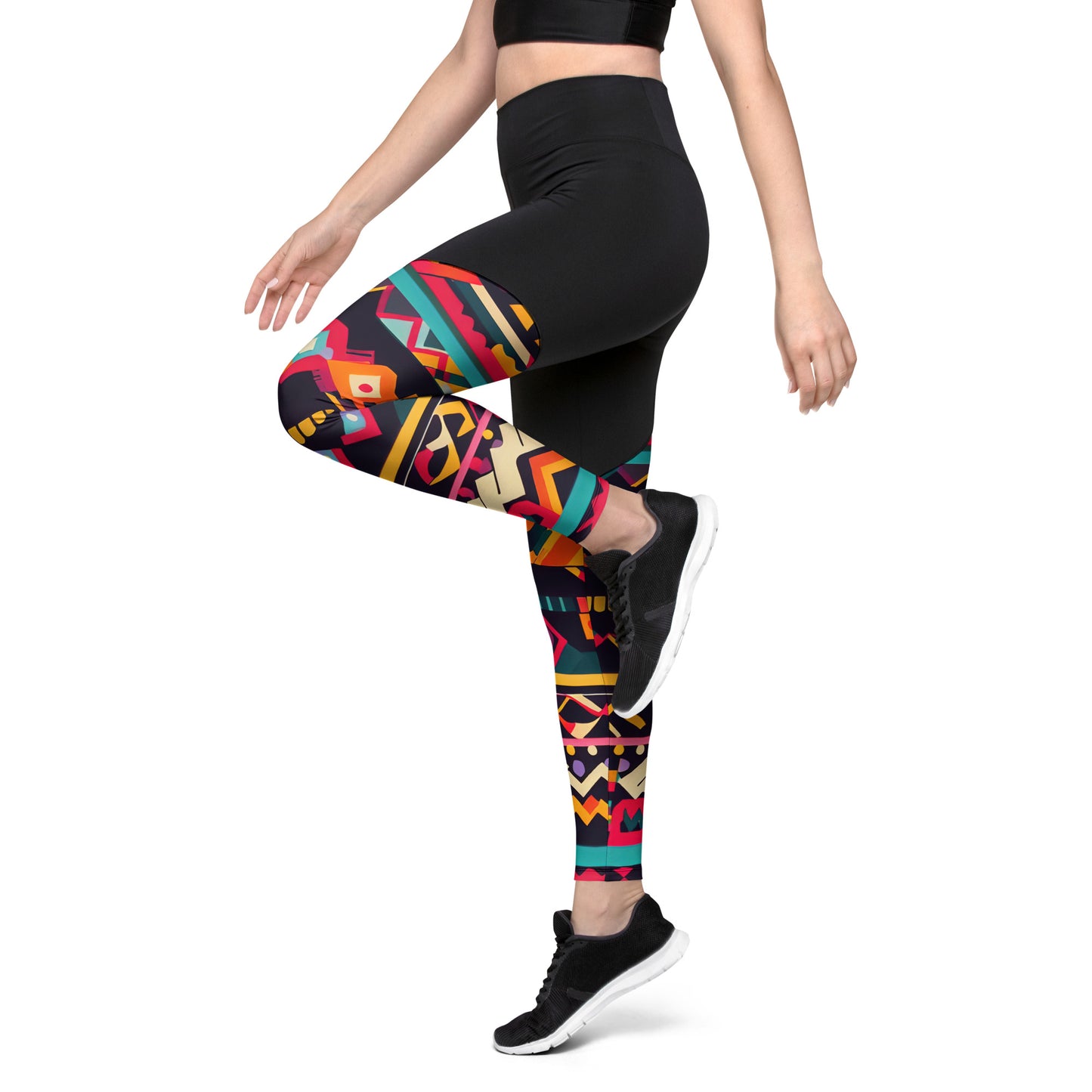 DMV 0409 Boho Sports Leggings