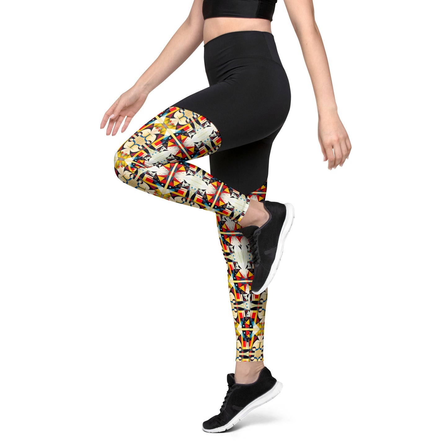 DMV 0517 Chic Boho Sports Leggings