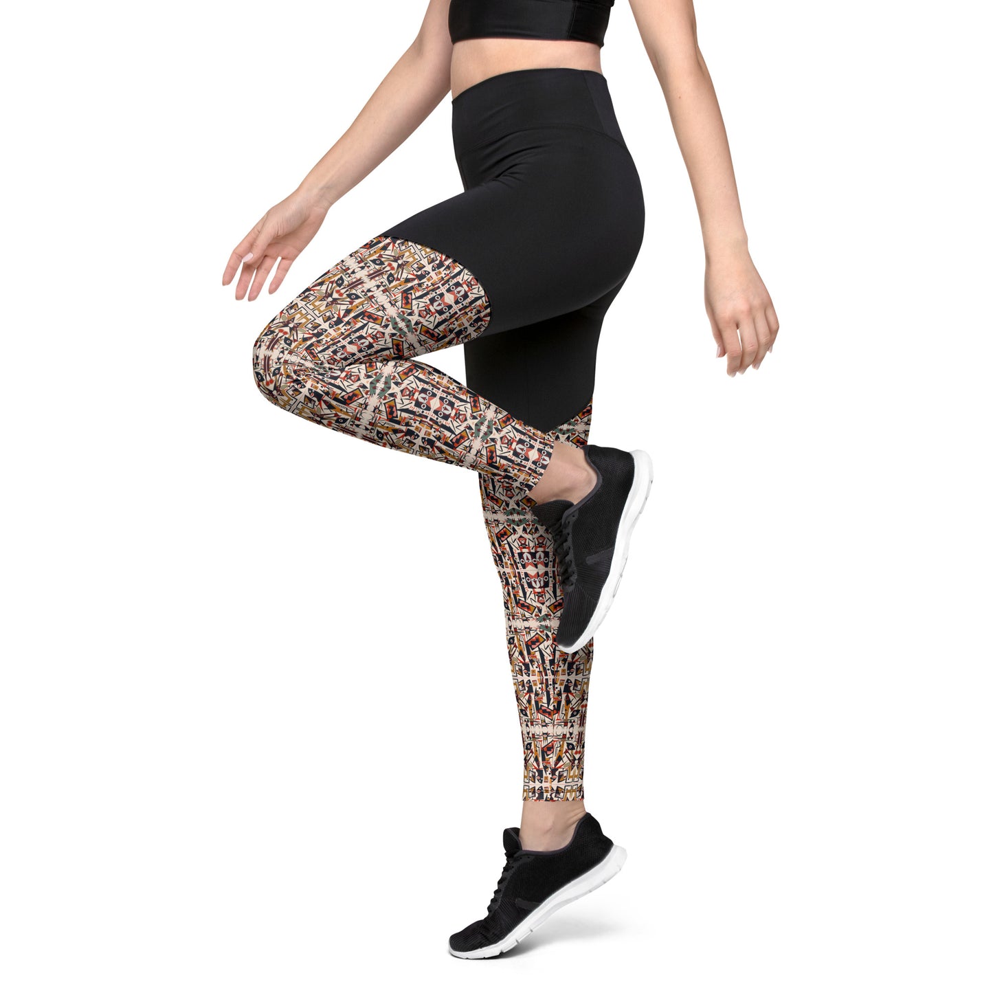 DMV 0432 Classic Boho Sports Leggings