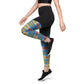 DMV 1305 Avant Garde Artsy Sports Leggings