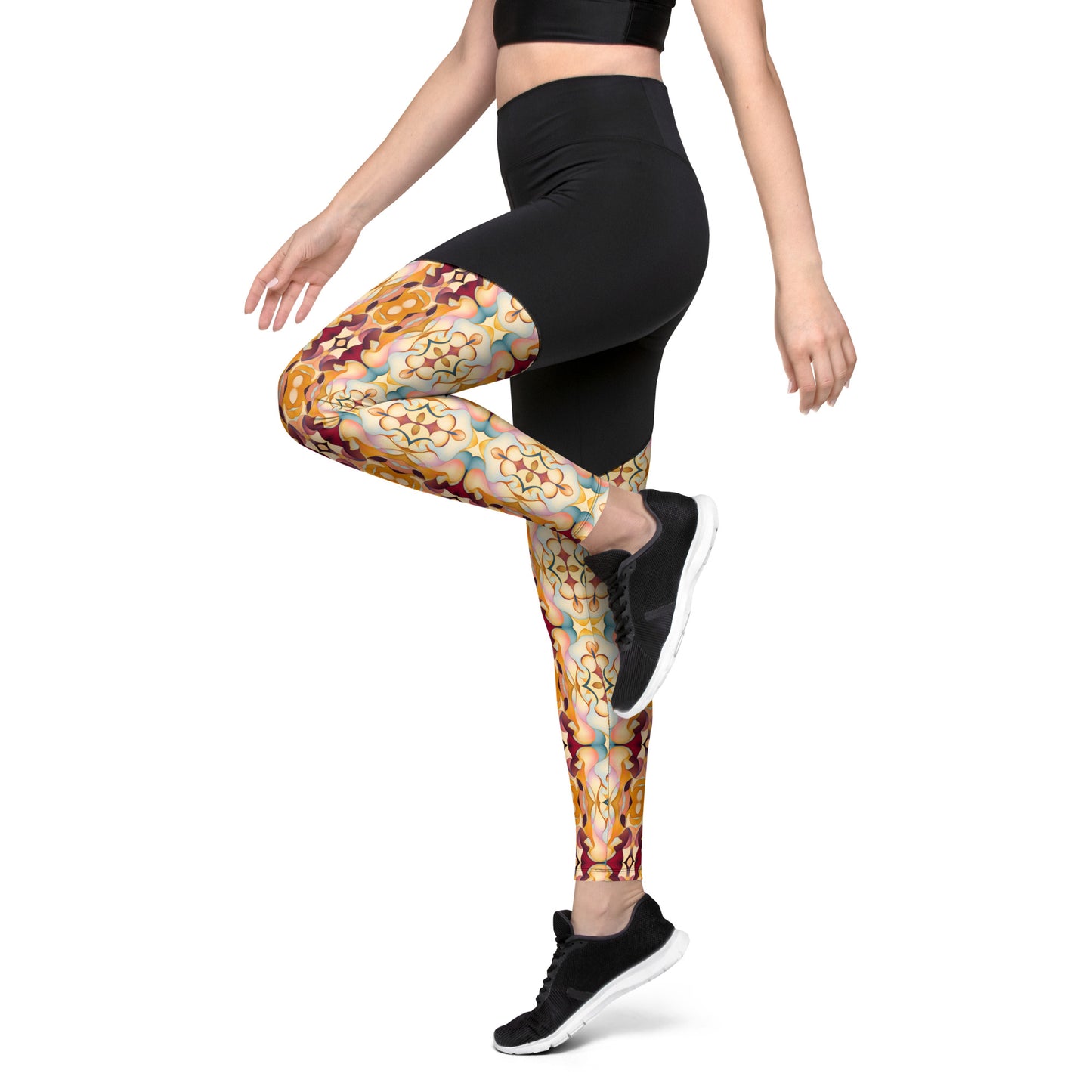 DMV 0384 Classic Boho Sports Leggings