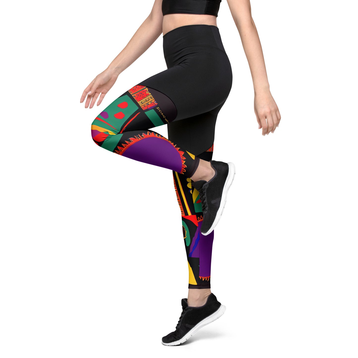 DMV 1022 Boho Sports Leggings