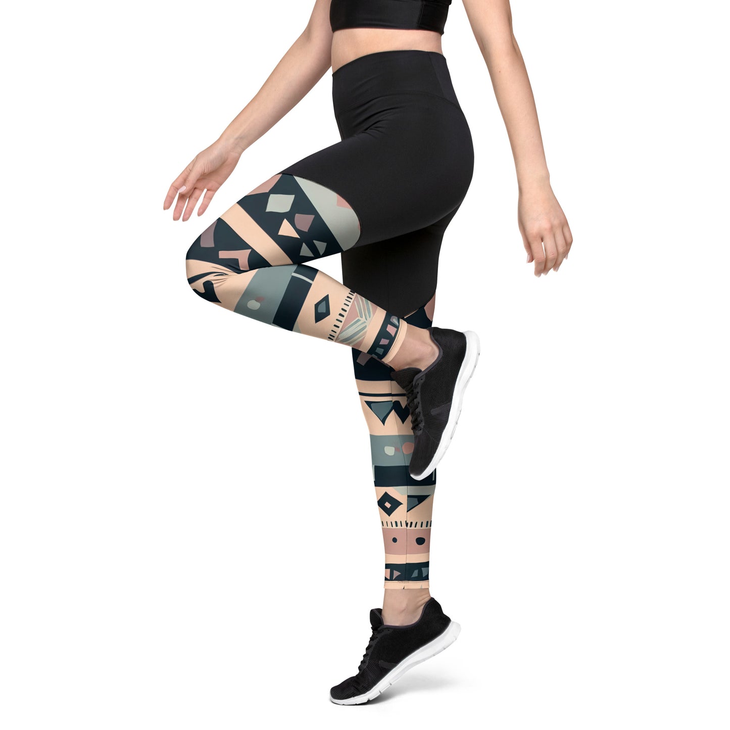 DMV 0824 Boho Sports Leggings