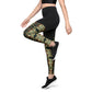 DMV 1176 Conceptual Artsy Sports Leggings