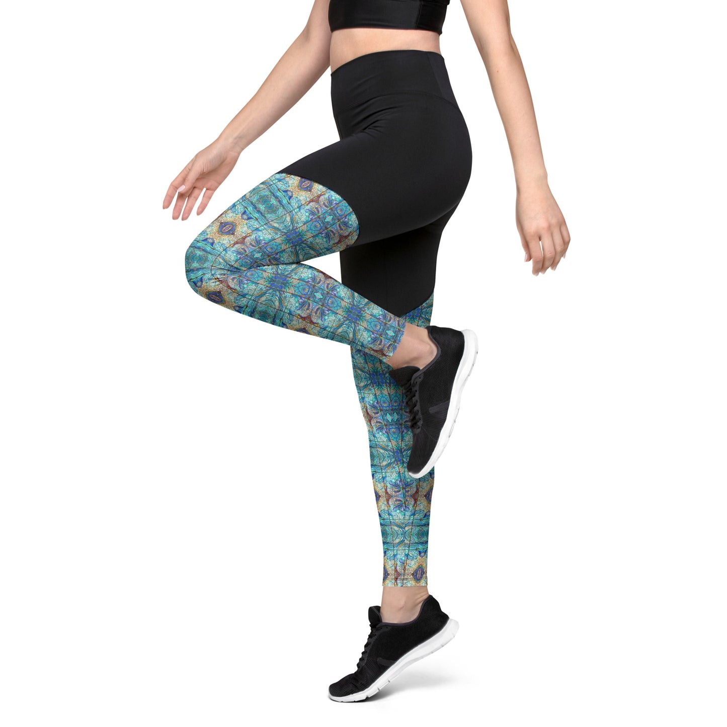 DMV 0367 Chic Boho Sports Leggings