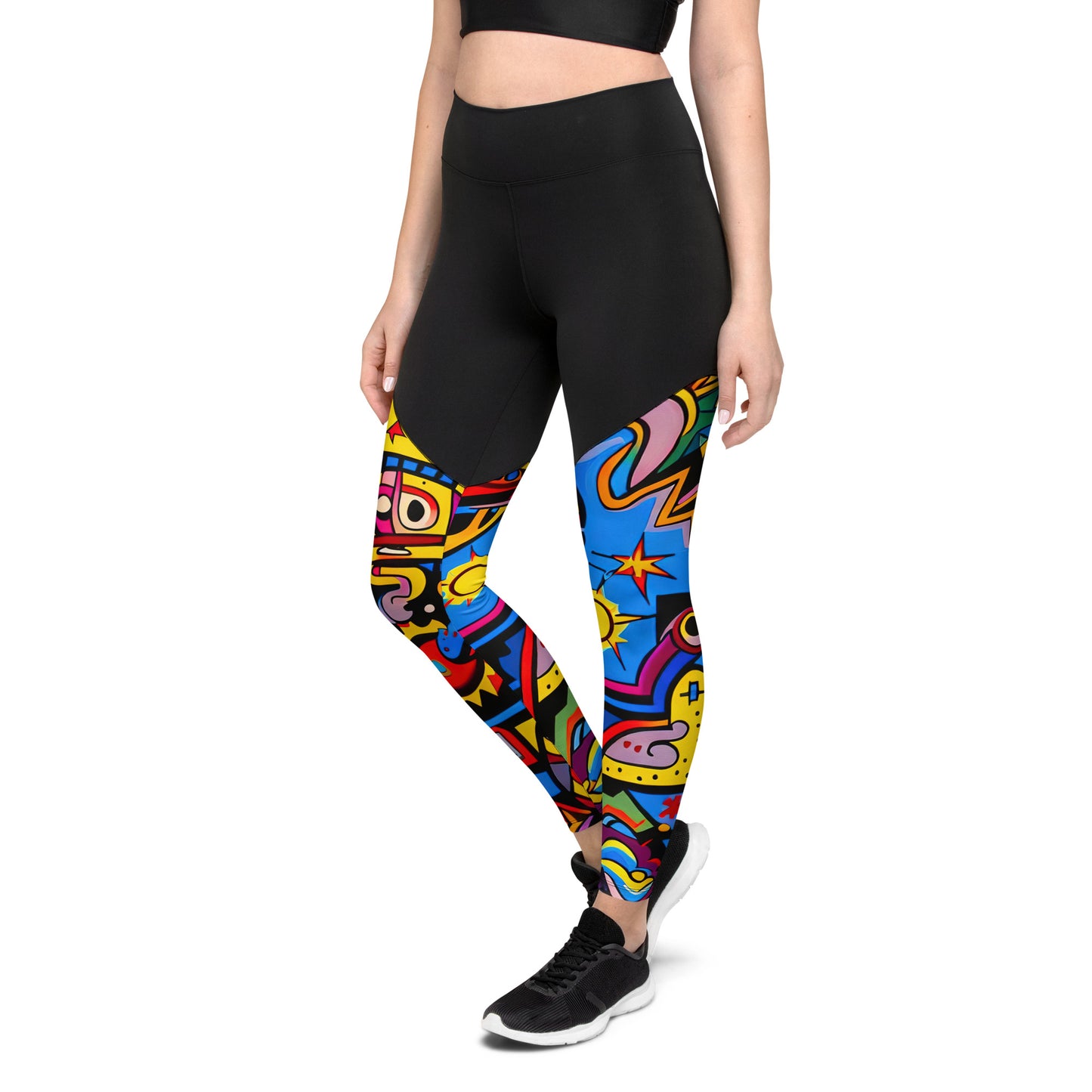 DMV 0235 Psy Art Sports Leggings