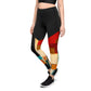 DMV 0282 Abstract Art Sports Leggings