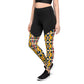 DMV 0236 Vintage Artsy Sports Leggings