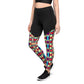 DMV 0036 Vintage Artsy Sports Leggings