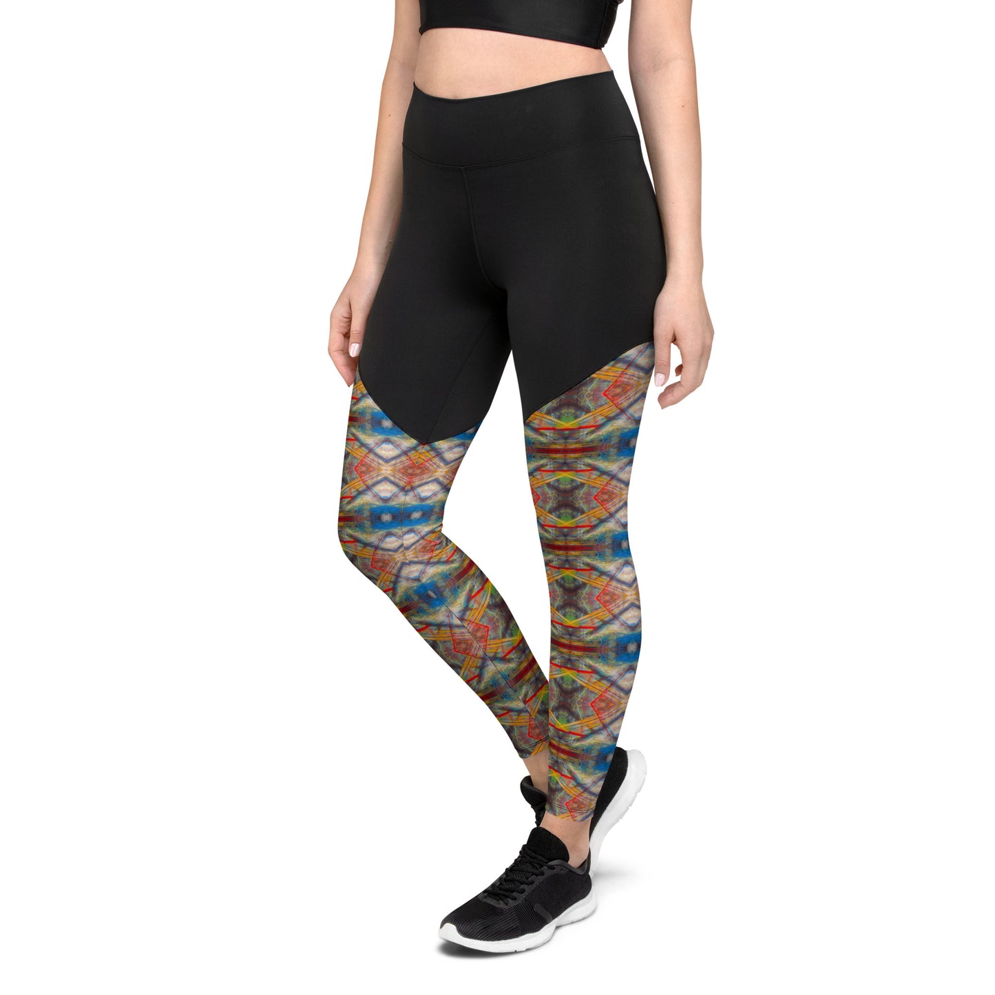 DMV 0159 Avant Garde Artsy Sports Leggings