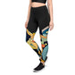 DMV 0242 Retro Art Sports Leggings