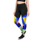 DMV 0255 Retro Art Sports Leggings